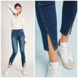 Anthropologie Mid Rise Skinny Jeans 25 Petite